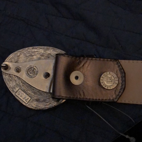 NWT Leatherock metallic bronze belt 34, 36, 38 main image 11
